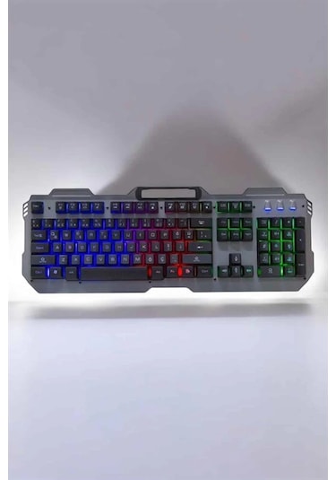 Klavyesi Q Klavye Rgb Işıklı Mouse Hediyeli