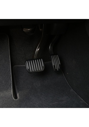 Trendooze Homyl Araba Ayak Pedalı Tesla Model 3 Y İçin Siyah Pedler