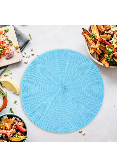 Suntek Parti Tezgahı Düğün Mavisi Için Masa Servis Mavi Mavi