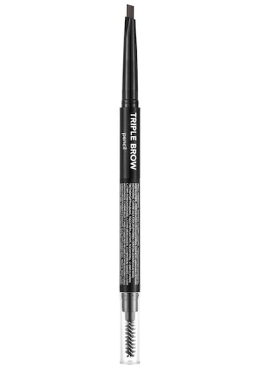 Flormar Triple Brow Kaş Pudrası ve Fırça İçeren Kaş Kalemi 001 Brunette