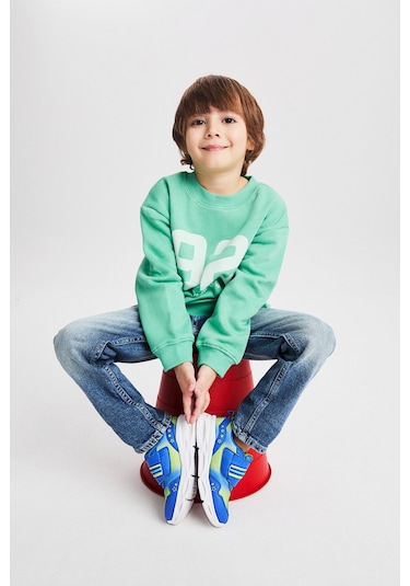 Vicco Kita Iı Işıklı Erkek Bebek Saks Mavi Spor Ayakkabı Saks Mavi