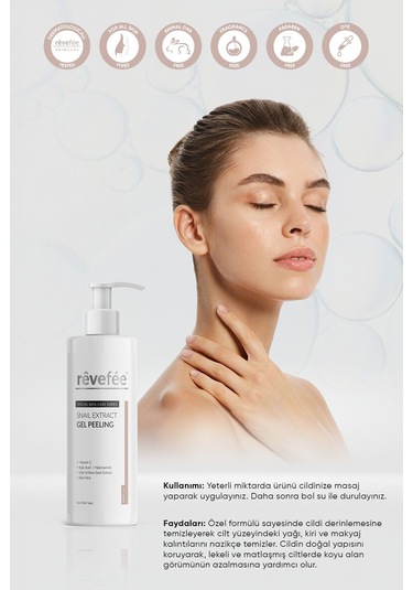 Salyangoz Ekstrakt - Jel Peeling