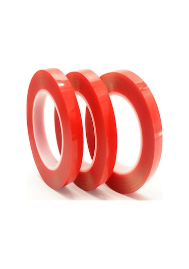 Polyester Çift Taraflı Bant İnce 160 Mıcron 19 Mm X 50 Meter