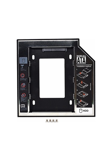 Speeduf 9.5mm Sata Hdd Harddisk Caddy Kızak Kutu Laptop Ssd Notebook İkinci Hdd Takma