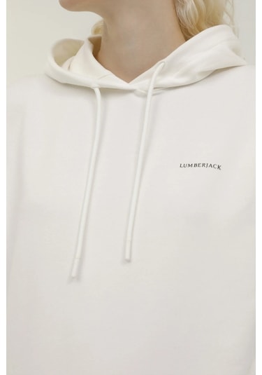 Lumberjack Wb Hoodie 3pr Ekru Kadın Sweatshirt 17sn80 001