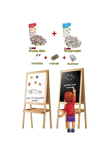 MANYETİK YAZI TAHTASI HEDİYELİ
