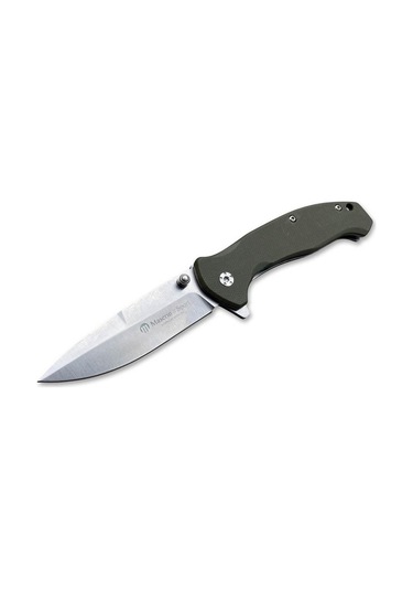 Maserin Sport Knife Spearpoint G10 Green Kamp Çakı Yeşil