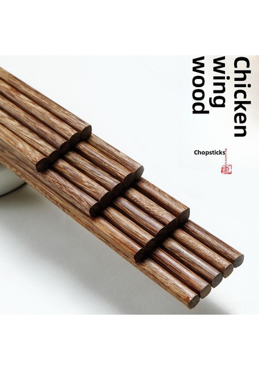 Mufunye Aile İçin Sert Ahşap Pratik Kullanimlı 10 Çiftlü Doğal, Boya Ve Mumksız, Yüksek Sicaklığa Dayanıklı Ahşap Çubuk Şarap Çubuğu Diğer