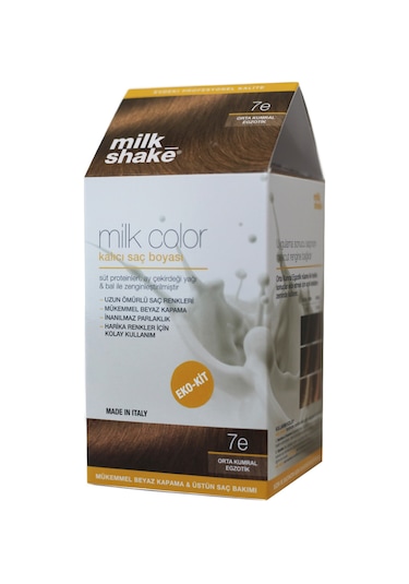 Milk_Shake Milk Color Eko - Kit Orta Kumral Egzotik  - 7E (Köpüksüz)