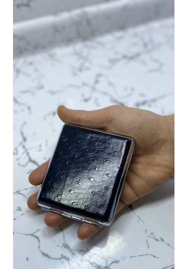 Metal Deri Sigara Tabakası, Sigara Kutusu N11.1336