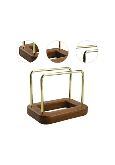 Pazly Suntek Kesme Tahtası Tutucu Rafı - Tencere Tutucusu Plaka, Restoran Odun Düzeni Odun