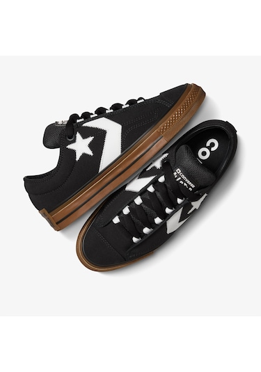 Converse Puff Player Düz Unisex Sneaker A14718C - Siyah