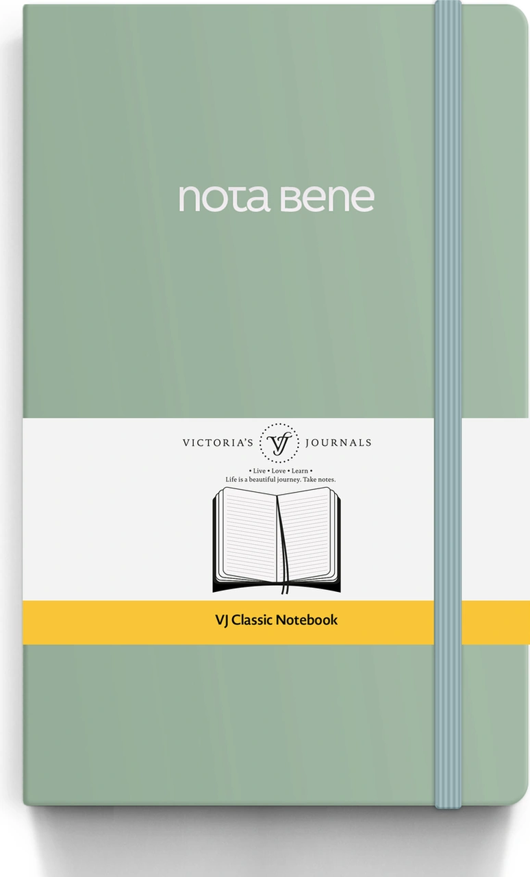 Nota Bene Classic Esnek Kapak Defter, 13x21 Cm, Çizgili Mavi