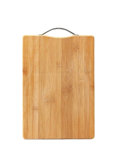 Primepickings 30cm X 20cm Mutfak Bambu Dikdörtgen Doğrama Bloğu Kalınlaştırıcı Kesme Tahtası Diğer
