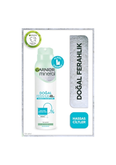Garnier Mineral Doğal Ferahlık Kadın Deodorant 150 ML