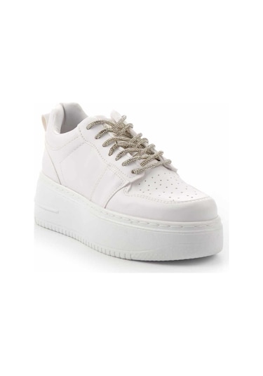 Beyaz Kadın Sneaker K01836001409 Beyaz