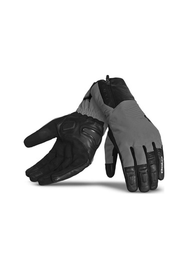 Bela Explorer Winter Wp Su Geçirmez Kışlık Motosiklet Eldiveni L Beden Siyah/gri
