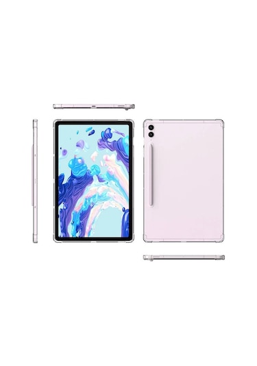 Galaxy Uyumlu Tab S10 Ultra Kılıf Redclick Tablet Nitro Anti Shock Silikon Kapak Kılıf