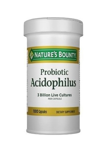 Nature's Bounty Natures Bounty Probiotic Acidophilus 100 Kapsül