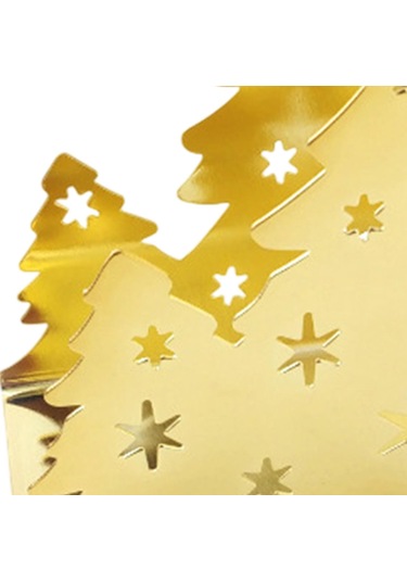 Homyl Mutfak Restoran Otel Için Yılbaşı Peçete Tutucu Altın