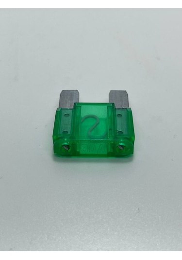 Yugo 30a Yeşil Şeffaf Büyük 30 Amper Max30 Maksi Bıçak Sigorta