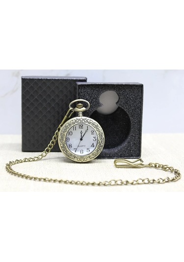 Özel Kutulu Antik Köstekli Saat Alk4679