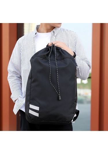 Moda İpli Işın Cep Spor Seyahat Sırt Çantası Erkekler ve Kadınlar Eğitim Sırt Çantası Çok Renkli