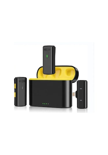 Iphone Uyumlu Lightning Kablosuz K10 Yaka Mikrofonu Youtube Face