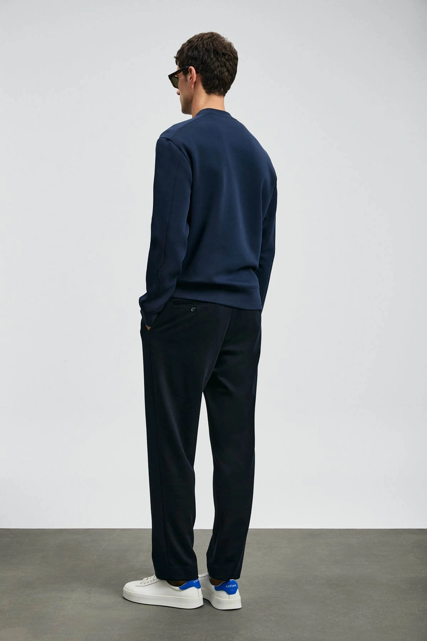 Lufian Lacivert Erkek Sweatshirt 112030171 Lacivert