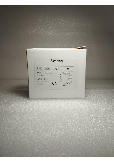 Smc-4025-4no 25a 4p 4no Moduler Kontaktor