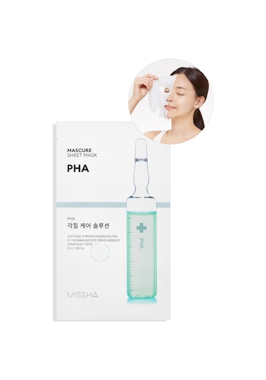 Missha Pha İçerikli Ölü Deri Yaprak Maske 1 Adet Mascure Peeling Solution Sheet Mask