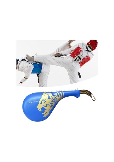 Pazly Suntek Profesyonel Taekwondo Kick Pad Mavi - Karate Boks Ekipmanı Mavi