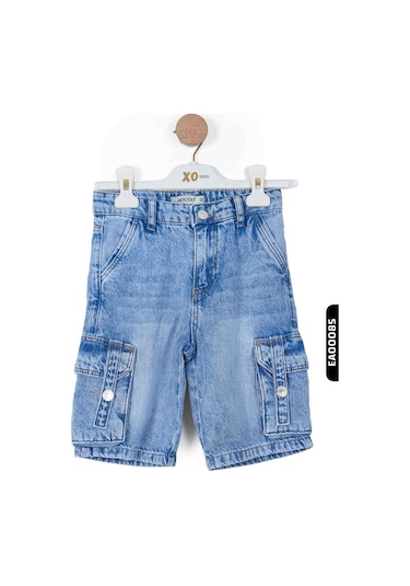 Escabel Xo Kids Erkek Çocuk Şort 5-14 Yaş 24015 Mavi