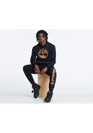 Core Logo P/o Hood Bb Erkek Günlük Sweatshirts Tb0a2bjhp561 Siyah-4034 Siyah