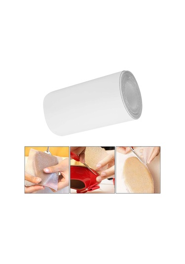 Homyl Ayakkabı Tabanı Çıkartmalar Sapları Altı Topuk Beyaz