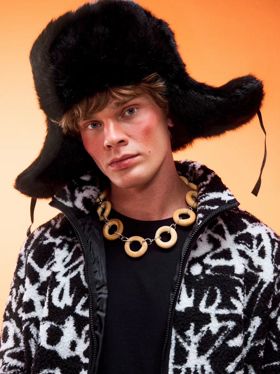 Tvoe Demisezonluk Peluş Çeburaşka Ceket 279300029 Siyah