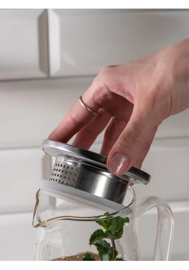 Purecrystal Cam Su Sürahisi-çaydanlık 1600 Ml 438711388