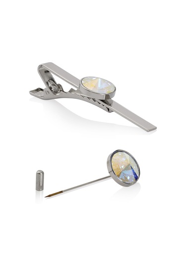 Zekupp Kol Düğmesi Kravat İğne Seti - Gün Işığı