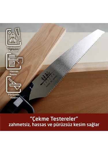 Suızan Suizan Tm001 Timber Japon Testeresi 275 Mm
