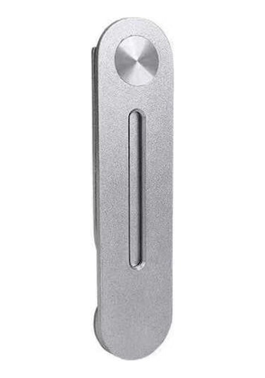 Laptop - Monitör Telefon Tutucu Yandan Telefon Tutma F21-Gümüş