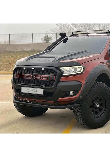 Eurocap Ford Ranger Ön Kaput Koruyucu Rüzgarlık 3Mm Abs 2016-2