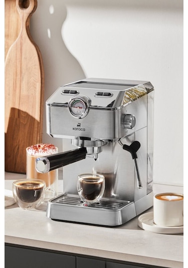 Karaca Coffee ART 1101 20 Bar Süt Köpürtücülü Espresso Makinesi 1.5 L