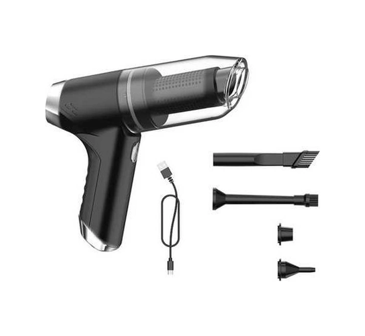 Tongxida Suıtu St-6671 Kablosuz Araç Süpürgesi Siyah Profesyonel Yüksek Güçlü Performanslı