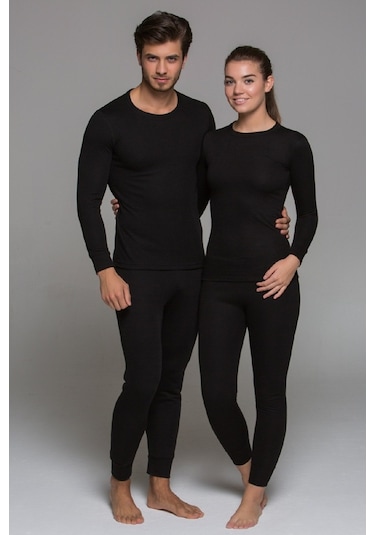 Thermoform Heavy Unisex Termal İçlik Siyah (393219996) Siyah