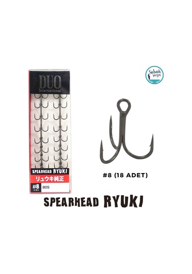 Duo Spearhead Ryuki Üçlü İğne 8 18 Adet