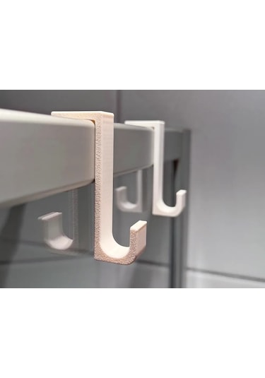 Çerçeveli Duşakabinlere Özel Askı 2 Adet Bej