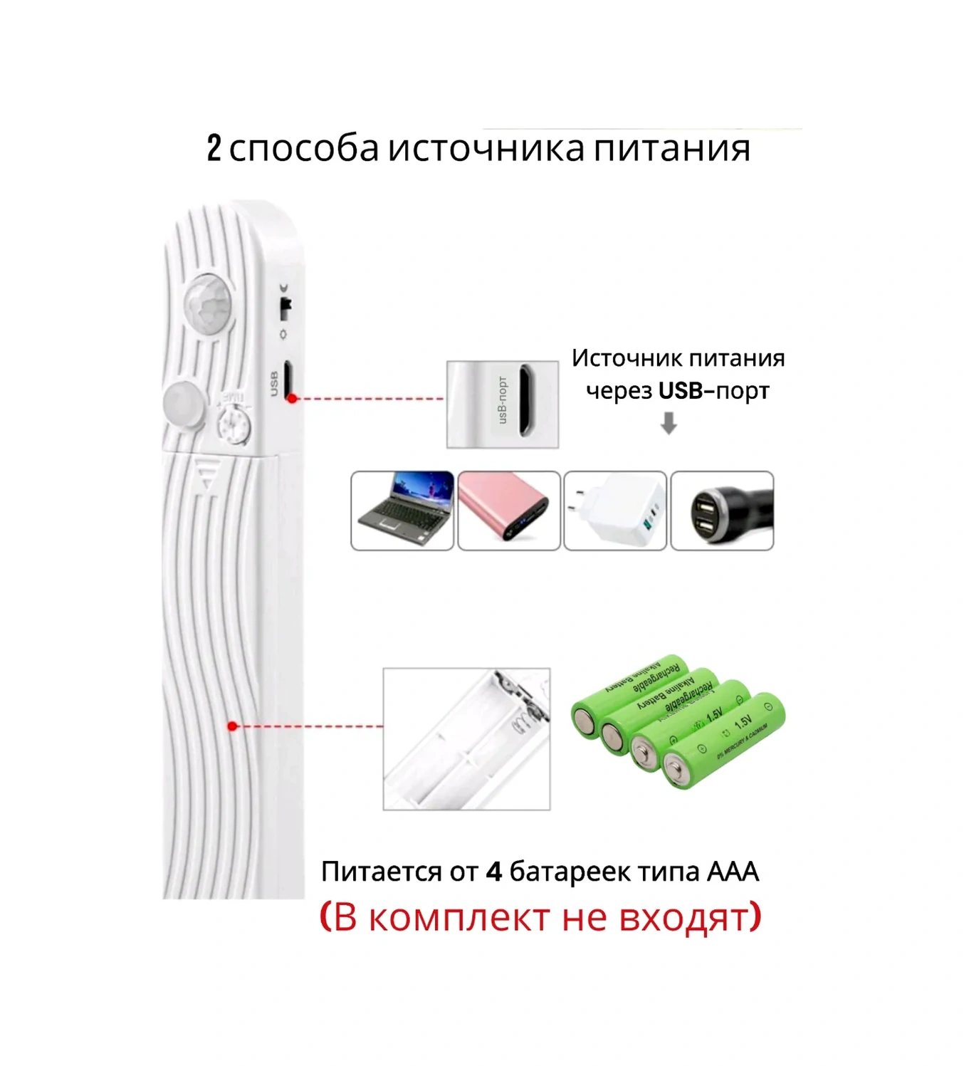 Myvi Hareket Sensörlü Led Şerit 277902607 Sütlü