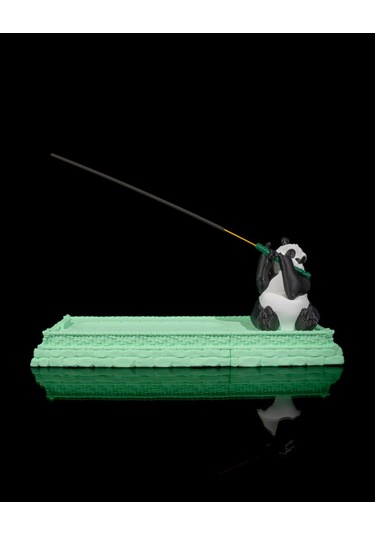 Flütçü Panda Tütsülük 30x13x9 Cm