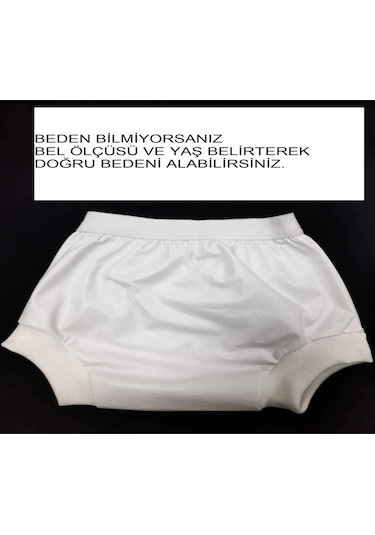 Ozclife Yeni Nesil Bebek ve Çocuk İçin Yıkanabilir Bez Üstü Külot 2 Yaş
