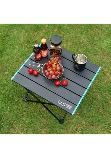 Bloomnest Yürüyüş Piknik Masası, Alüminyum Katlanır, Çantalı, Kamp İçin Etkinlikler, Uw Siyah Piknik Teknolojisi Siyah